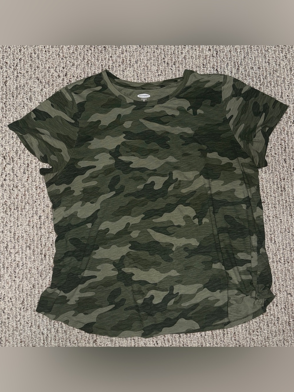 Camo Short Sleeve Tee - Women